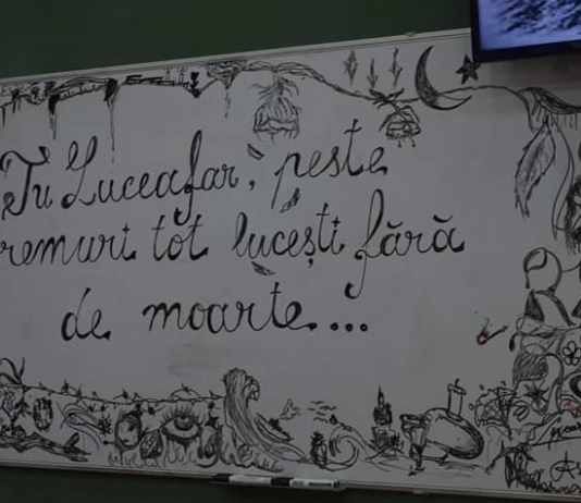 „Și pentru că toate acestea trebuiau să poarte un nume/ Un singur nume li s-a spus: Eminescu!”