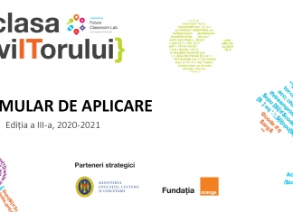 FORMULAR DE APLICARE