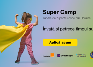 Copiii refugiați din Ucraina pot accesa tabăra gratuită, lansată de Fundația Orange Moldova