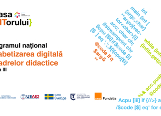 4.323 de profesori au devenit beneficiarii Programului Național de Alfabetizare Digitală, ediția a III-a, 2022