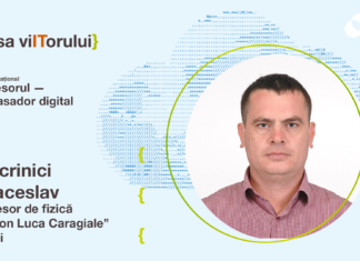 Veaceslav Macrinici, profesor de fizică în orașul Orhei: „Utilizarea eficientă a instrumentelor TIC generează un şir de oportunități pentru elevi și profesori”