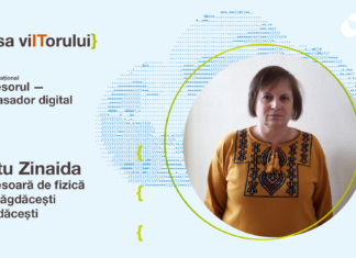 Zinaida Urîtu, profesoară de fizică la liceul din satul Măgdăcești: „Experimentele virtuale sporesc calitatea instruirii”