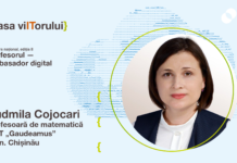 Ludmila Cojocari, profesoară de matematică în municipiul Chișinău: „Utilizarea tehnologiilor, transformă organizarea procesului educațional în unul mai creativ și inovator”