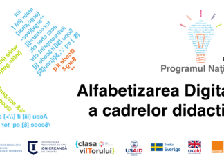 Centrul Clasa Viitorului invită profesorii să se înscrie la Programul Național de Alfabetizare Digitală