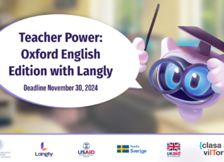 Teacher Power: Oxford English Edition with Langly – oportunitate unică pentru profesorii de Limba Engleză