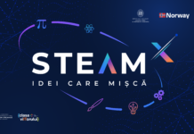 STEAMˣ – Idei care mișcă: a început înscrierea la Concursul Național STEAM pentru elevi și profesori
